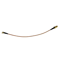 Câble assemblé en cuivre RG316 de qualité supérieure SMA-KY-RG316-MMCX-JW, connecteur SMA femelle vers MMCX mâle coudé