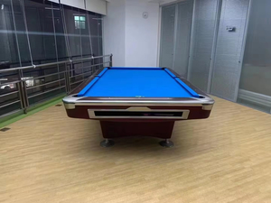 Tables de billard sur mesure avec plateau en ardoise 9 pieds PT0001 pour usage commercial - Product Image 3
