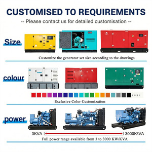 เครื่องกำเนิดไฟฟ้าแบบเงียบ Cummins 50Kva 100kva 300kw 3 เฟส 50/60HZ สำหรับใช้สำรองไฟในโรงงาน DAC เราเป็นแหล่งจ่ายไฟฟ้า - Product Image 4