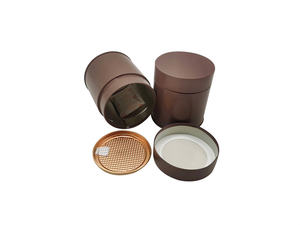 Экологически чистый цилиндр для хранения, Упаковочная жестяная канистра для кофе и чая - Product Image 3