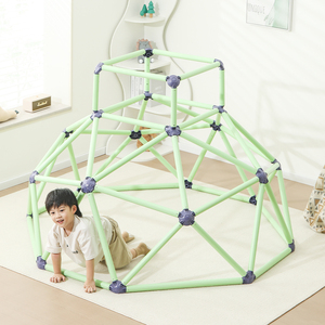 Giochi da arrampicata all'aperto per bambini con torre da arrampicata per bambini, 6 piedi per bambini, palestra per giochi con cupola da arrampicata al coperto, bar per scimmie - Product Image 4