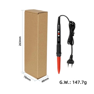 Fer à souder numérique à température réglable 60W 510, norme européenne, type de chauffage interne, noyau de chauffage entièrement en céramique, outil de soudage - Product Image 3