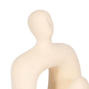 Statuetta Astratta Seduta, Scultura Moderna per Arredamento Casa, Bagno, Ufficio, Soggiorno, Decorazione per Mensole - Product Image 5