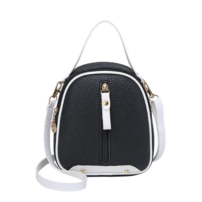 Cheap PU Leather Mini Backpack Coin Purse Women Small Backpack