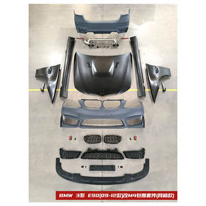 Copertura Paraurti Anteriore Stile M4 per <span class=keywords><strong>BMW</strong></span> Serie 3 E90 320I 325I 335i Berlina in Plastica Resistente Adatto a <span class=keywords><strong>Modelli</strong></span> 06-08 - Product Image 2