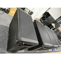 HDL 28 Système de sonorisation professionnel pour scène et concert, enceinte 200W en bois, Line Array actif avec fonction passive pour église