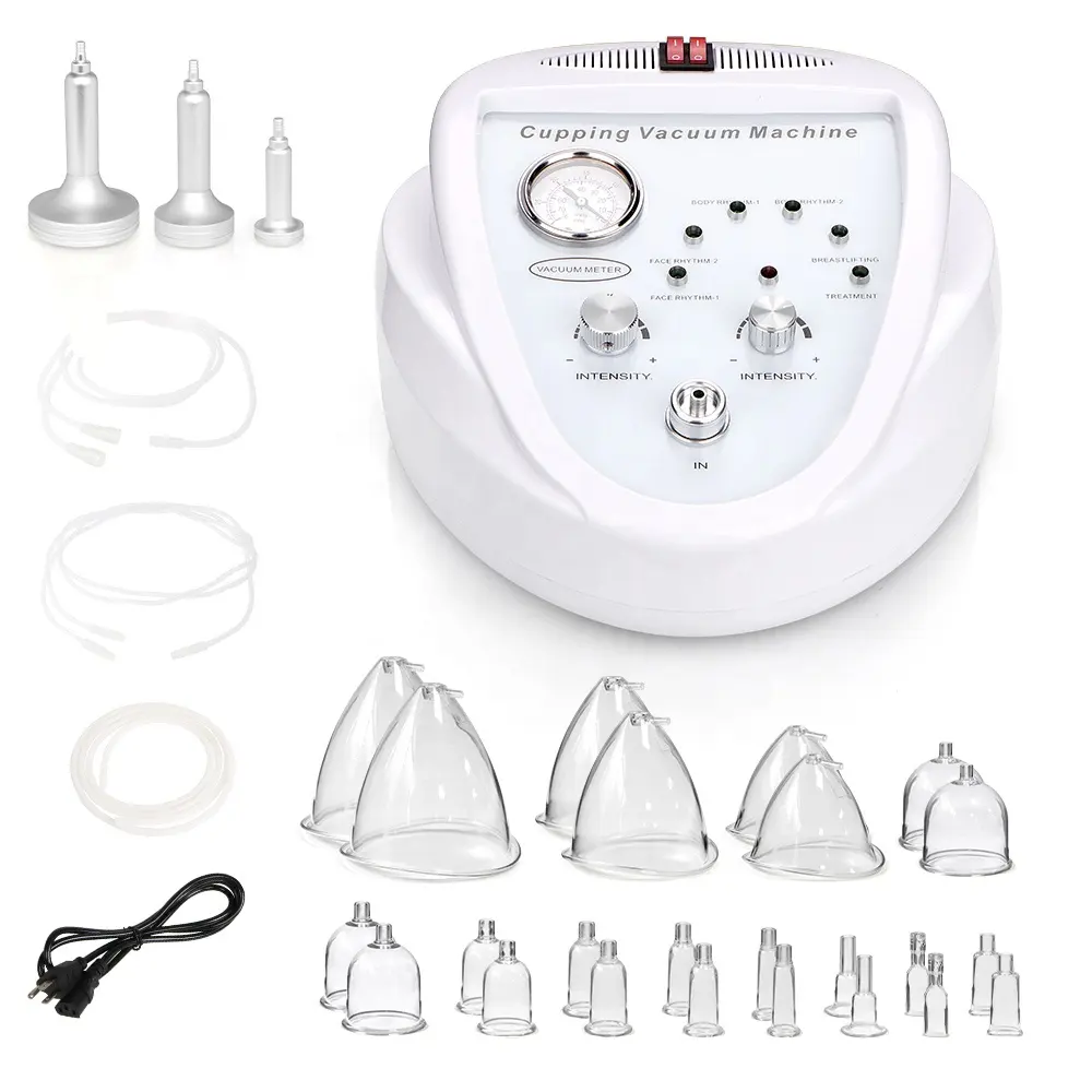 Good Quality!!!New Vacuum Therapy Machine Women Bra Care Breast Enlargement BBL Lifting Machine Body Massage Beauty Lymph Draina