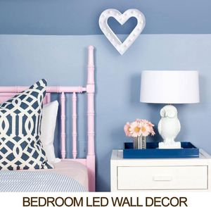 Corazón Luminoso para Decoración de Bodas, Marco de Corazón para Fiestas, Decoraciones para el Día de San Valentín, Grande - Product Image 2