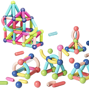 2024 nouveaux jouets éducatifs pour enfants bâtiments créatifs bâton magnétique jouets jouets <span class=keywords><strong>de</strong></span> <span class=keywords><strong>construction</strong></span> pour enfants avec 26 pièces - Product Image 1