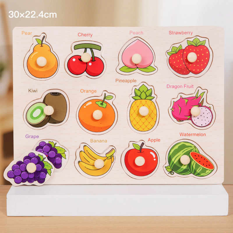 Fruit Shape Puzzle Board