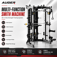 Equipo de Gimnasio Comercial Todo en Uno: Máquina Smith, Entrenador Funcional, Power Rack y Cable Crossover