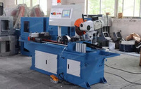Machine de découpe de tuyaux à alimentation servo complète 325, machine de découpe automatique de tubes, de barres solides, de barres, de sciage circulaire CNC