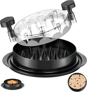 <span class=keywords><strong>Picadora</strong></span> de Pechuga de Pollo, Eficiente y Visible, Herramienta para Desmenuzar Pollo, <span class=keywords><strong>Picadora</strong></span> Giratoria con Tapa Transparente - Product Image 1