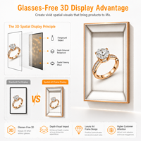 Pantalla LCD Extensible para Exhibición Comercial, Pantalla Digital Ultra Ancha para Publicidad de Productos Minoristas y Promoción de Marca