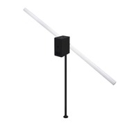 BOTAI 1m Rotation Pixel Bar 60LEDs Dynamique RGBW LED Éclairage Smart DMX pour les Événements de Scène DJ-Blanc Chaud Blanc Projection PC