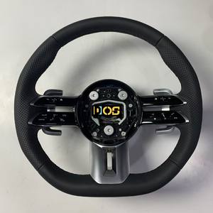 Volante Deportivo para Mercedes Benz <span class=keywords><strong>Maybach</strong></span> W167 W177 W190 W204 W205 W206 W213 W217 W222 <span class=keywords><strong>Clase</strong></span> B C E S <span class=keywords><strong>G</strong></span> V Cls Glc Gle Gls - Product Image 5