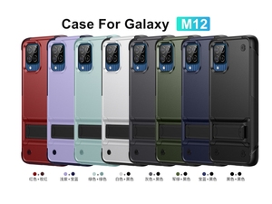 Casing Pelindung Belakang Tahan Guncangan, Casing Pelindung Belakang dengan Sandaran untuk Samsung M12 A03S Versi India Redmi Note 11P - Product Image 6