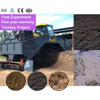 Machine à retourner le compost CLASSY, équipement commercial de fermentation et de mélange pour compostage, moteur haute performance 380V/220V, économie d'énergie pour