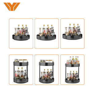 Hot Storage Holders Racks Rotating 360 Degree Rotating Storage Shelf Kitchen Rack Shelf Storage
