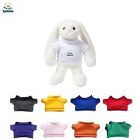 Fabricant de jouets en peluche personnalisés, lapin en peluche, vente en gros, marque personnalisée, mascotte, OEM, ODM, cadeau promotionnel pour entreprise, CPC