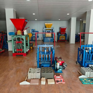 Một máy làm gạch di động DIESEL đa chức năng Bán Các Loại gạch khối bê tông và gạch lát - Product Image 2