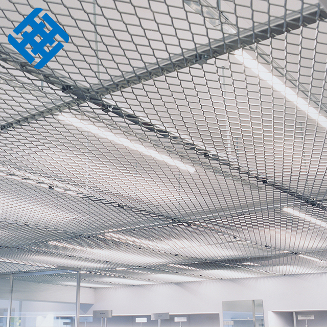 Ceiling Speaker Grills , Expanded Metal Ceilings, Expanded Mesh Sheet Suspended Ceiling