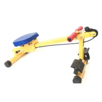 Máquina de Remo para Niños, Colorida, Entrenador de Remo para Interiores con Asiento Cómodo para Niños Pequeños, Gimnasio en Casa
