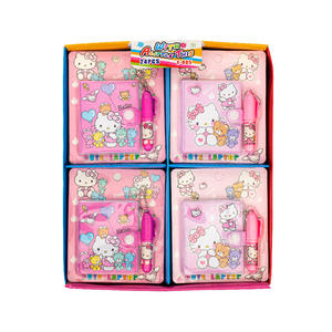 1/4/8/16 Piezas de Cuadernos <span class=keywords><strong>Hello</strong></span> <span class=keywords><strong>Kitty</strong></span>, Diario Pequeño Kawaii, Mini Libreta Portátil, Material Escolar, Papelería, Regalos de Cumpleaños - Product Image 1