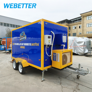 Remorque frigorifique mobile WEBETTER 110V 220V certifiée CE COC, chambre froide pour événements extérieurs, restauration et stockage frigorifique - Product Image 3