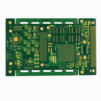 Circuit imprimé Rogers double face personnalisé, épaisseur 1,575 mm, haute fréquence RF/Micro-ondes, finition de surface ENIG, cuivre 30 µm, 50x60 mm, OEM/ODM