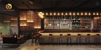 Conception d'espaces bar tout-en-un et production de mobilier de bar sur mesure