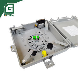 GETEKnet OEM ODM 1 fibra <span class=keywords><strong>ONU</strong></span> scatola di distribuzione a fusione IP65 ABS materiale parete/palo montaggio FTTB FTTH sistema di cablaggio in fibra Splitter - Product Image 3