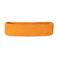Bandeau en tissu de coton doux avec logo brodé personnalisé pour hommes pour la course à pied Fitness Protection frontale confortable pour l'été
