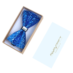 定制彩色水晶水钻领结套装，带礼品盒独特的时尚配件 - Product Image 5