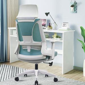 Chaise de <span class=keywords><strong>bureau</strong></span> en peluche multifonctionnelle à dossier haut ergonomique pour personnes obèses - Product Image 5