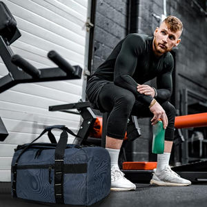 Bolsa de Lona Impermeable de Gran Capacidad para Gimnasio y Viajes, Precio de Fábrica, Bolsa de Mano para Exteriores, Bolsa de Almacenamiento Deportiva y de Viaje - Product Image 5