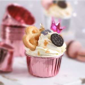 Moules à cupcakes en papier pour mini-gâteaux en aluminium pour fête, <span class=keywords><strong>mariage</strong></span>, festival - Product Image 1