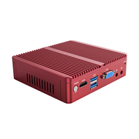 BKHD OEM rouge 4*2.5G NIC routeur souple G30 J4215 Quad Core M-SATA SSD pare-feu VPN industriel MINI PC Solutions réseau Linux