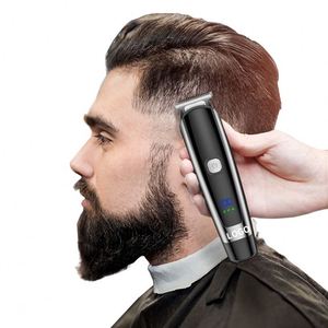 Cortadora de Pelo Profesional Eléctrica con Pantalla LED, de Alta Gama, para Barbería, con Caja de Regalo - Product Image 3