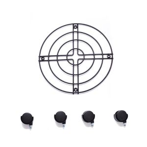 フラワーラックバルコニーWoller鉄製厚手床立てフラワーベッドベース - Product Image 2