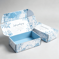 Emballage en papier pour gâteaux et snacks à emporter, écologique, biodégradable, en carton pliable, avec logo personnalisé