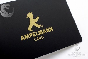 Tarjetas de Visita de PVC Personalizadas, Impresas en Offset con Logotipo Estampado en Caliente en Plata o Oro, Tarjeta Magnética para su Marca - Product Image 2