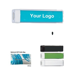 Cargador Portátil Mini de Alta Calidad Personalizado de Fábrica, con Certificación UL, 2200 mAh, Cargador Portátil Charge-it-up - Product Image 1