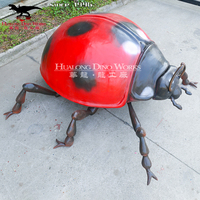Étanche Décoration Insecte Robot Réaliste Insecte Statue Artificielle papillon Animatronic Modèle pour Parc