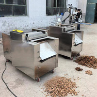 Kokosnootschilversnipperaar, machine voor het snijden van droge kokosnootschilchips voor fruit & groentegebruik