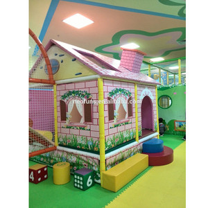 2017 rápidamente montar juego de los niños suave de juegos equipo del patio interior para las ventas - Product Image 3