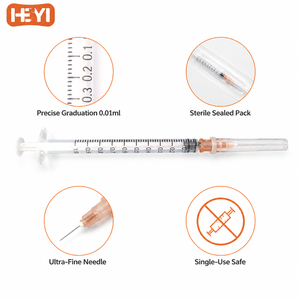 <span class=keywords><strong>Jeringa</strong></span> Veterinaria Desechable de 1 ml, Aguja Ultrafina de 26G, Esterilizada con EO, Ecológica y Duradera, Instrumento Veterinario para Perros, Gatos y Conejos - Product Image 6