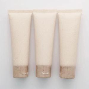 Loción corporal respetuosa con el medio ambiente, cosmético suave, tubo exprimidor de paja de trigo, acondicionador para el cabello, crema redonda para lavado de cara, tubos de champú protector solar - Product Image 1