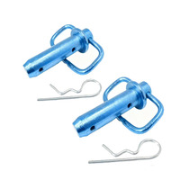 1 inci baja Shouldered Hitch pin dengan jepit rambut Cotter untuk snowplow 93028 Unimount bajak