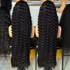 Compra al por Mayor de Pelucas de Cabello Brasileño con Encaje Transparente HD, Pelucas de Cabello Humano con Ondas Profundas, Cabello Humano Sin Procesar de Vietnam - Product Image 3